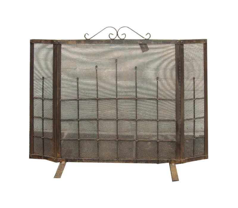 Open Haard Scherm Hedendaagse Open Haard Spark Guard - Black Spark Flame Screen voor Houtkachel/Gashaard, Woonkamer Decor Hek Open Haard Scherm Hedendaagse Open Haard Spark Guard - Black Spark Flame Screen voor Houtkachel/Gashaard, Woonkamer Decor Hek