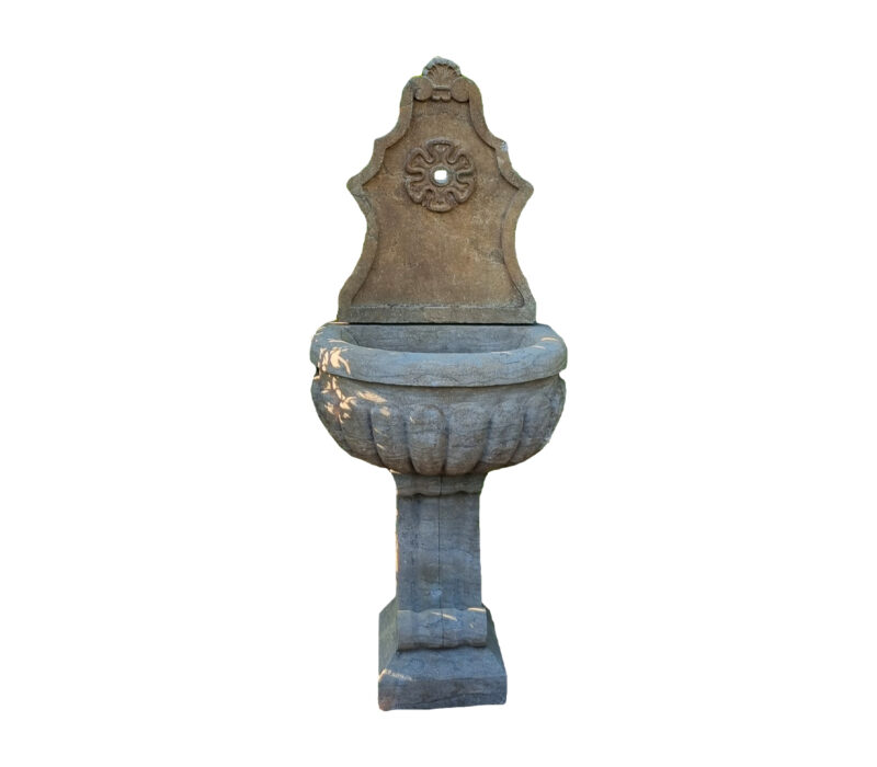 Blumfeldt Cascada 2G tuinfontein in houten kuip-look - waterstroom: 800