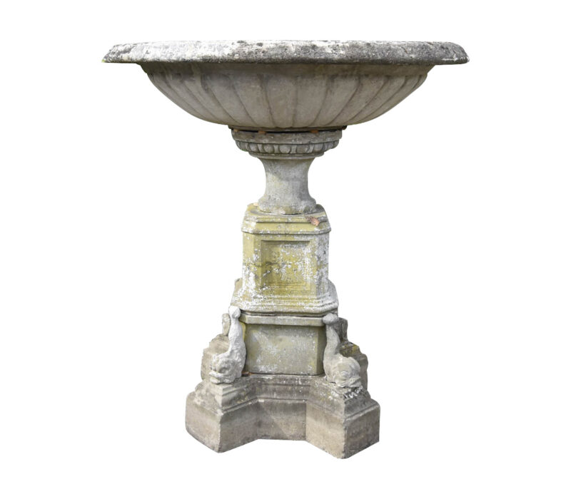Muurfontein met dubbele spuiter B-01807 - Elmo Dreams & Deco